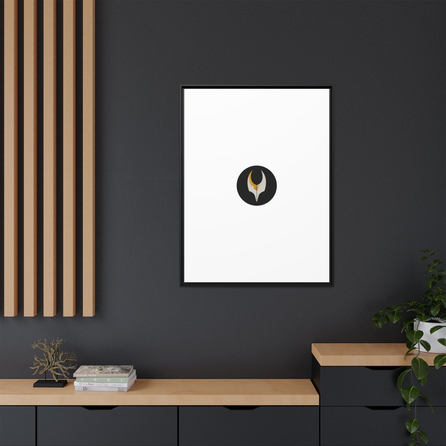 Matte Canvas, Framed (Multi-color)