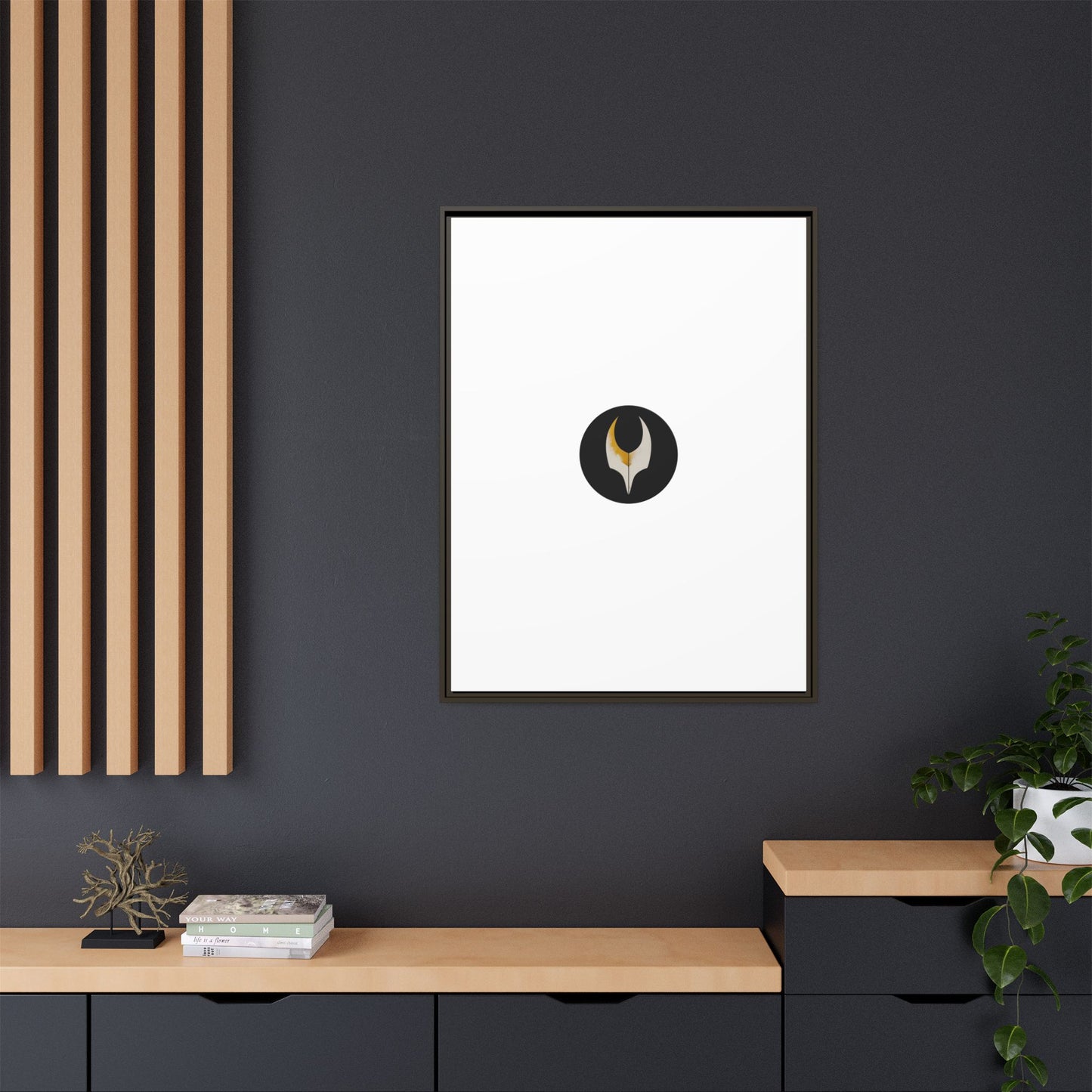 Matte Canvas, Framed (Multi-color)