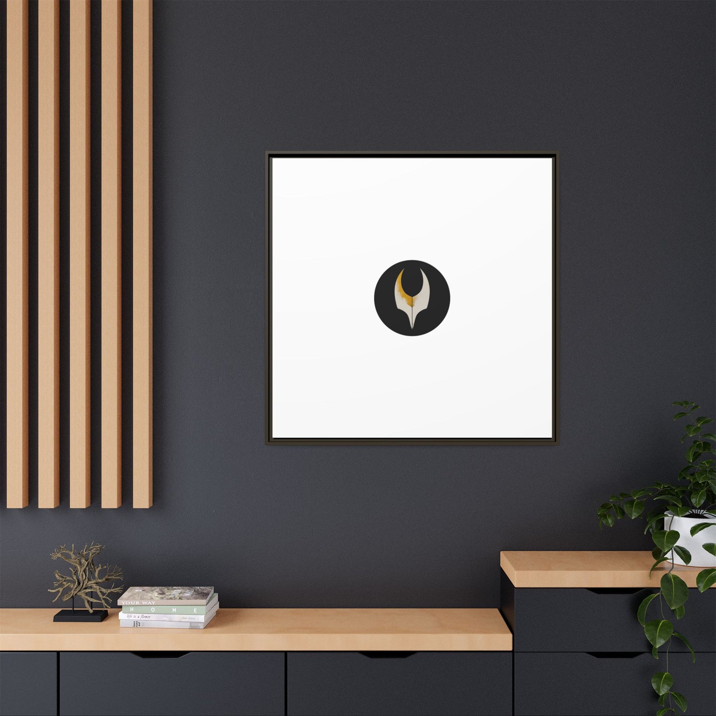 Matte Canvas, Framed (Multi-color)