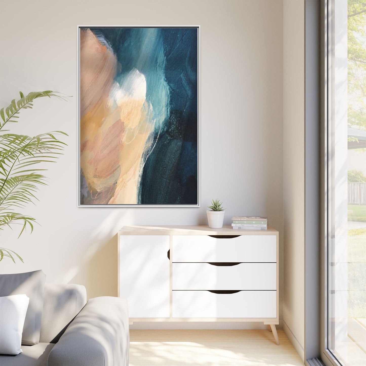 Peach Dreams Unfolding