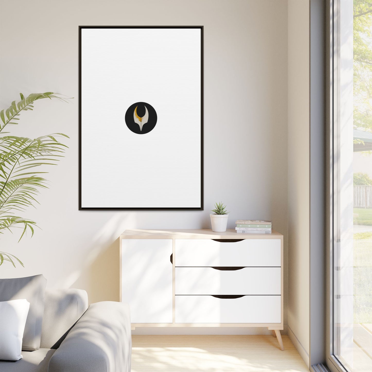 Matte Canvas, Framed (Multi-color)