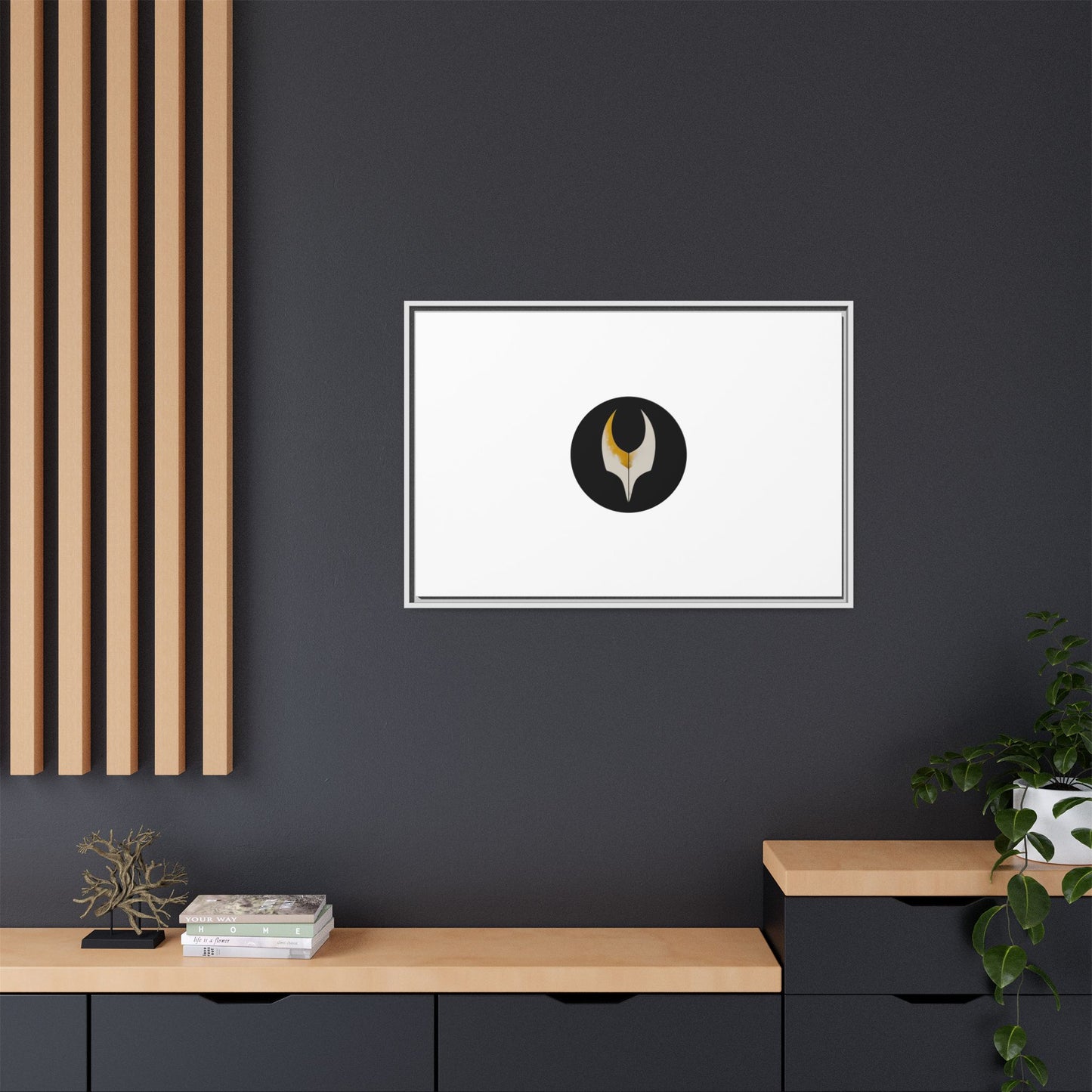 Matte Canvas, Framed (Multi-color)