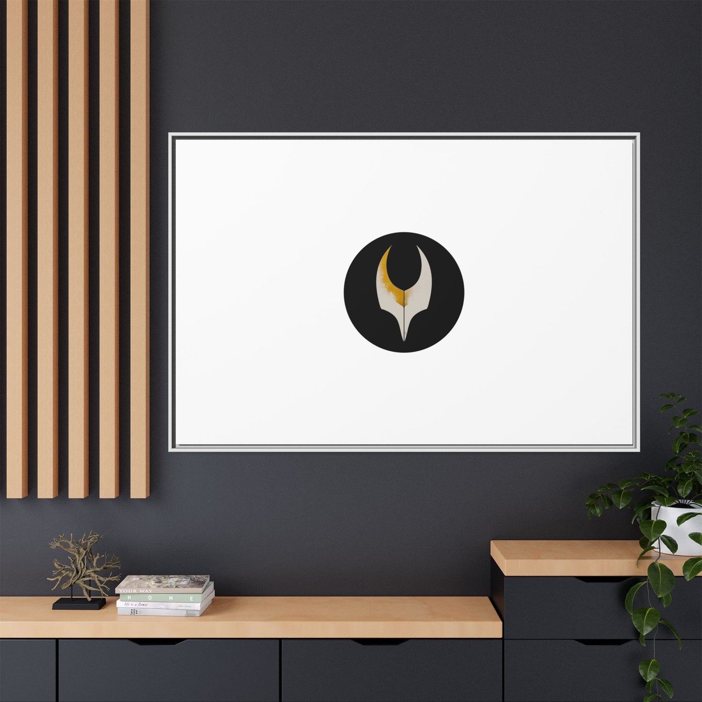 Matte Canvas, Framed (Multi-color)