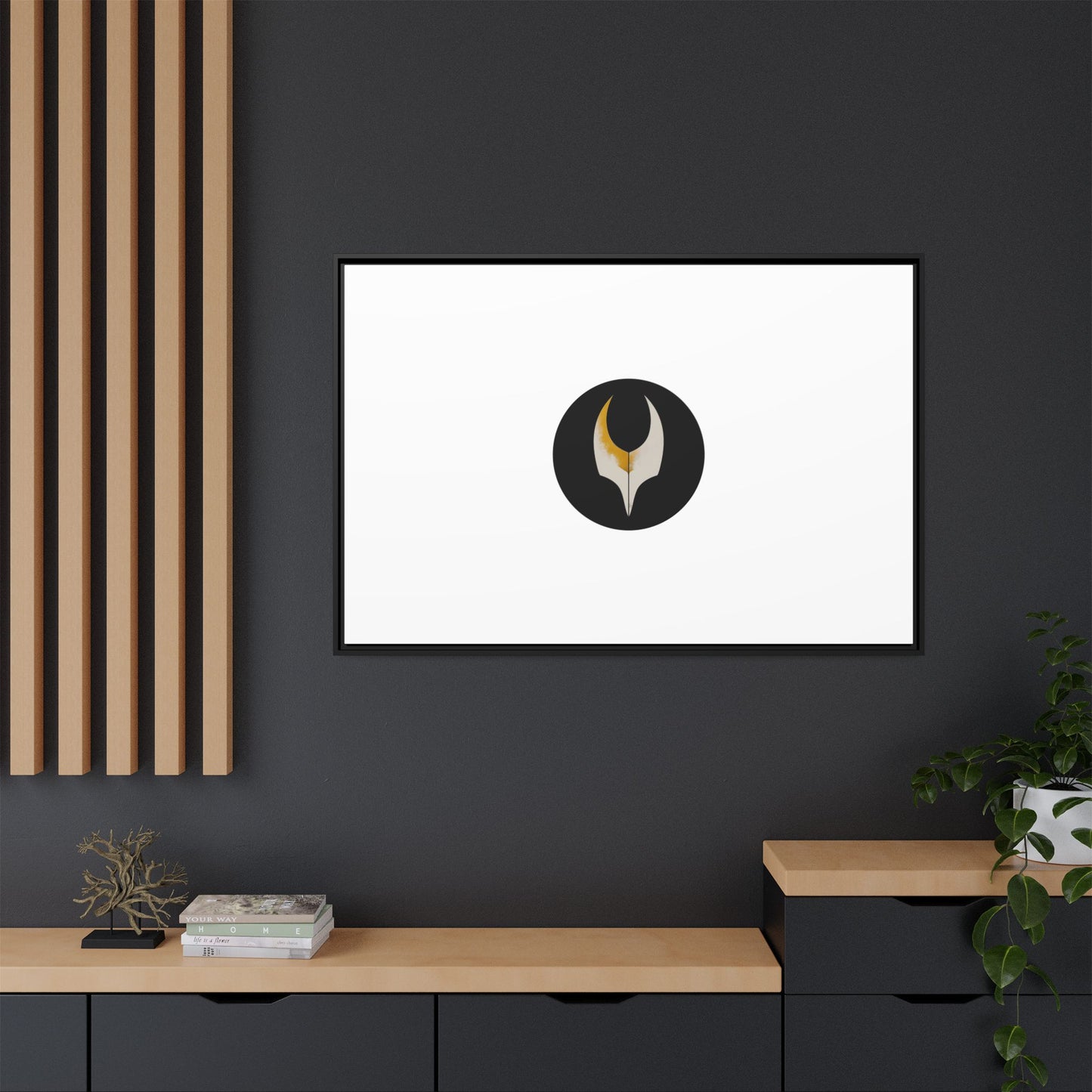 Matte Canvas, Framed (Multi-color)