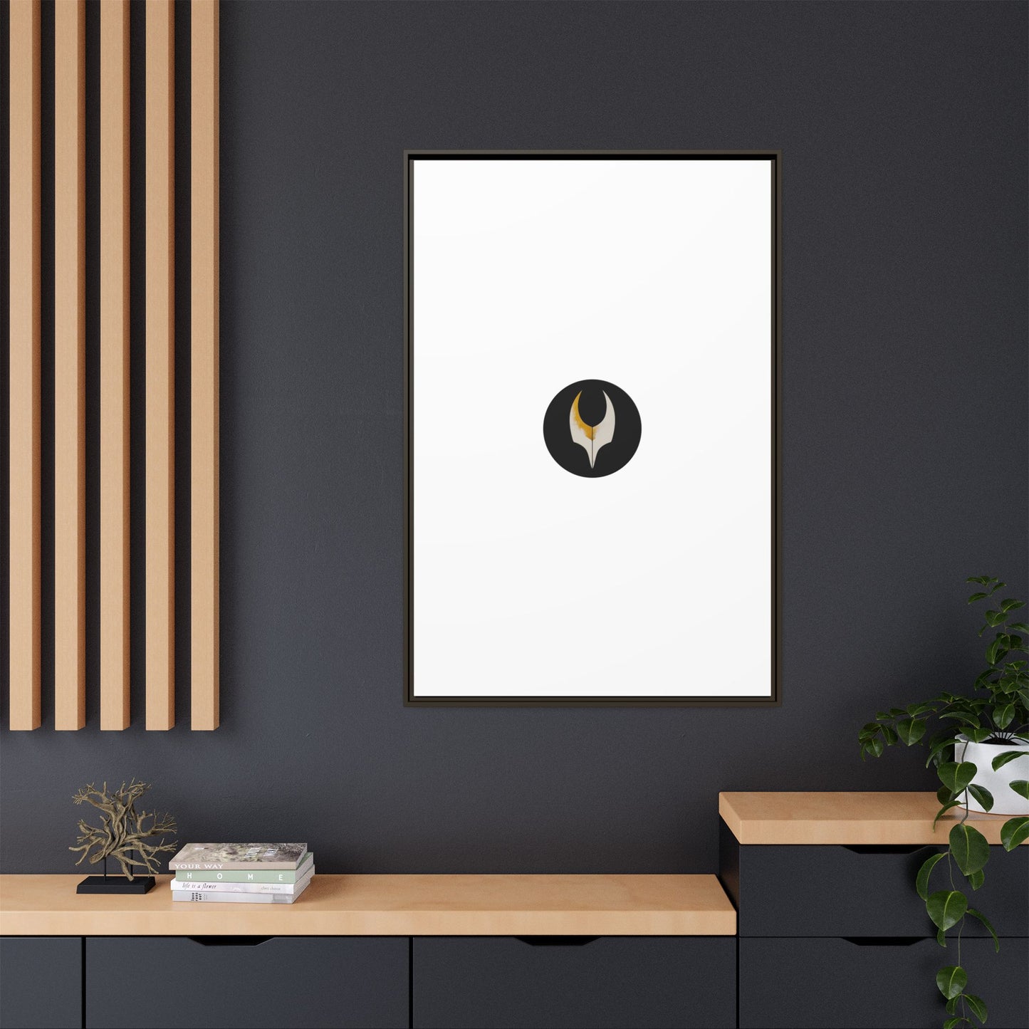 Matte Canvas, Framed (Multi-color)