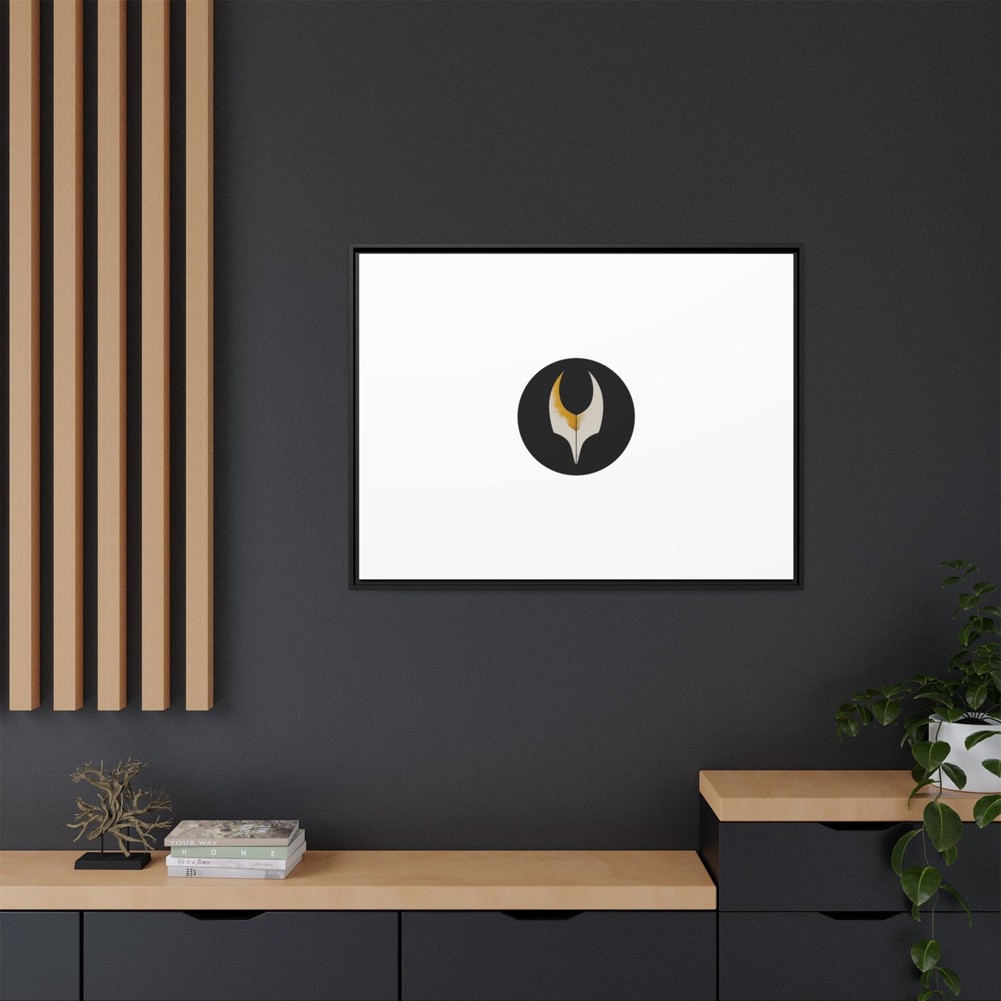 Matte Canvas, Framed (Multi-color)