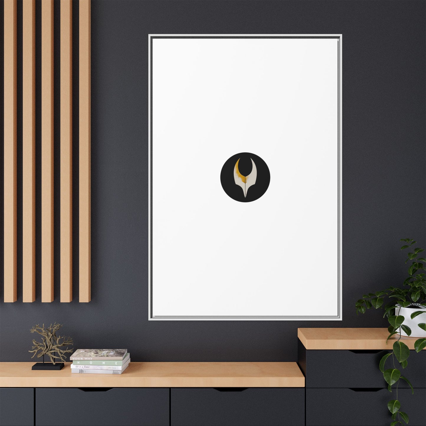 Matte Canvas, Framed (Multi-color)