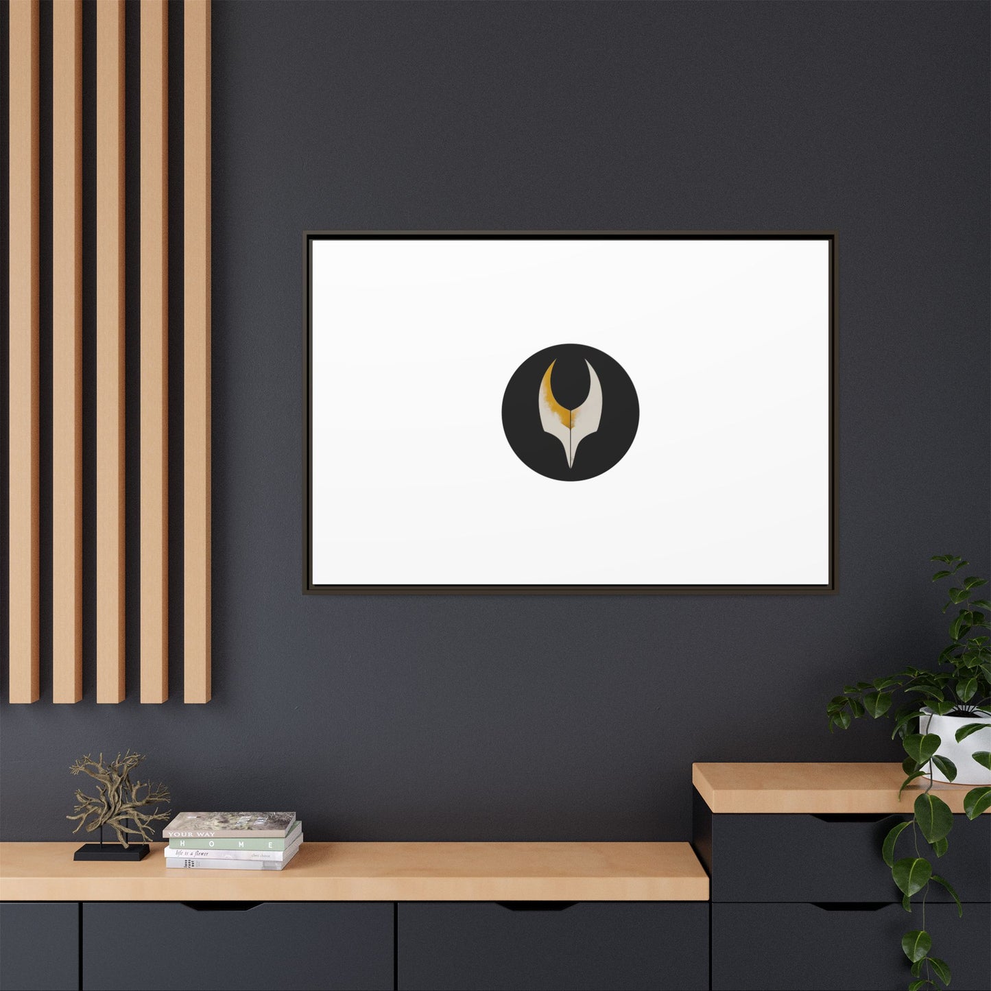 Matte Canvas, Framed (Multi-color)