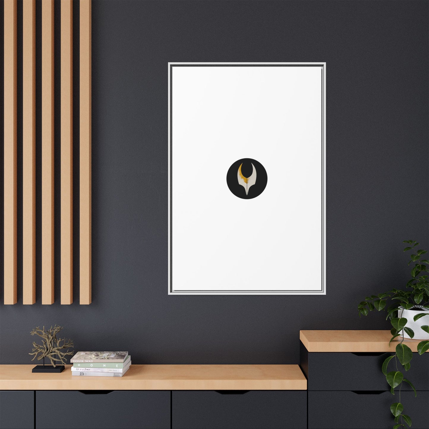 Matte Canvas, Framed (Multi-color)